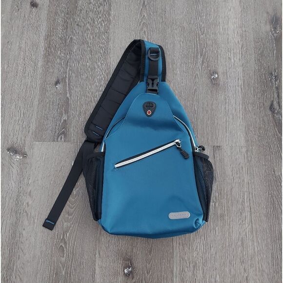 MOSISO Sling Backpack, Multipurpose Crossbody Shoulder Bag Travel Hiking Daypack - Picture 1 of 5